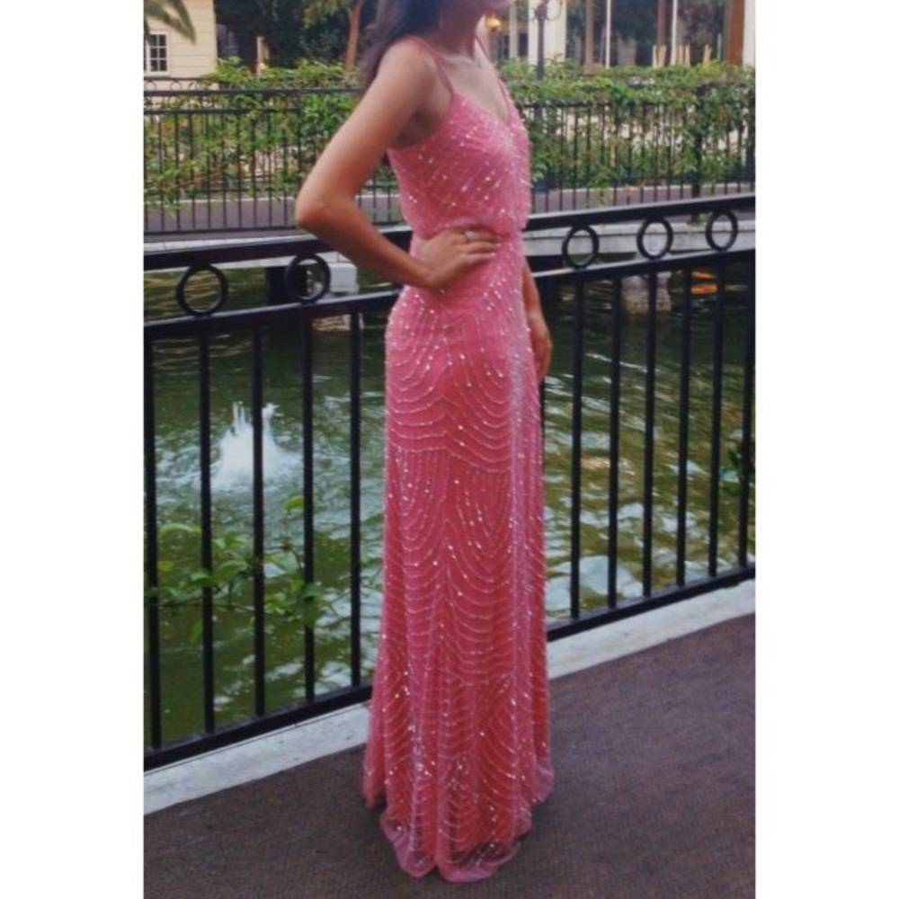 Adrianna Papell Beaded Gown - Picture 8 of 8